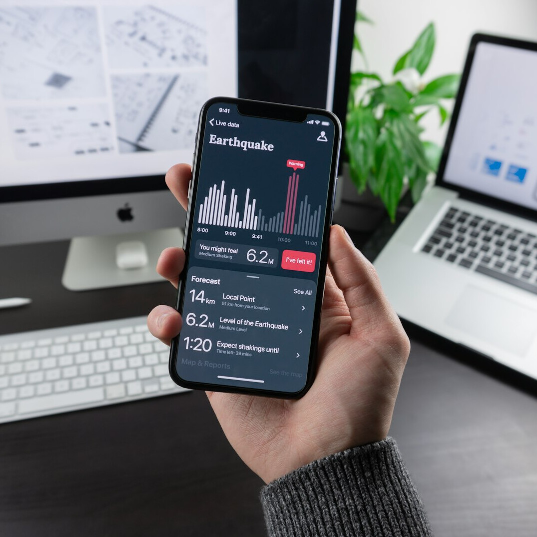 insurance app on phone