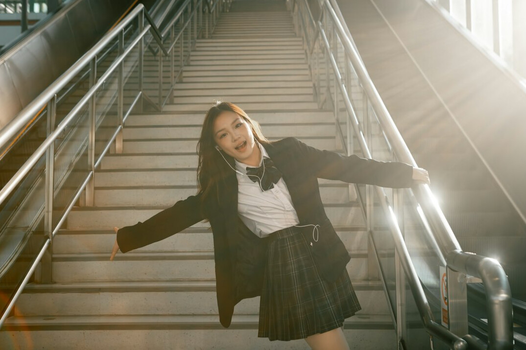 Portrait of a smiling businesswoman